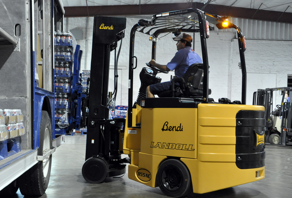 Bendi Articulating Forklift